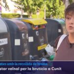 RTVE Catalunya posa el focus en la problemàtica de les escombraries a Cunit